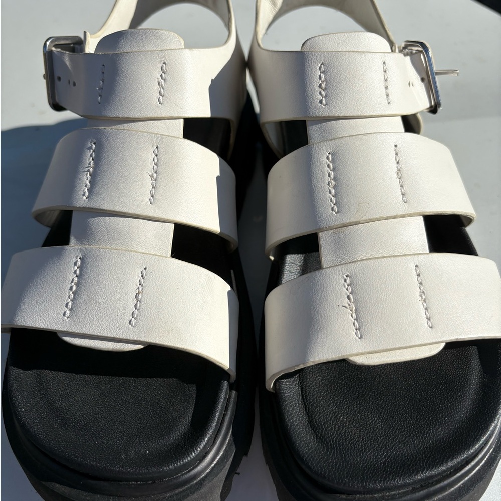 UGG Cream and Black Footwear